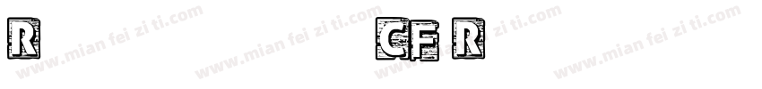 Reklama CF Regular字体转换